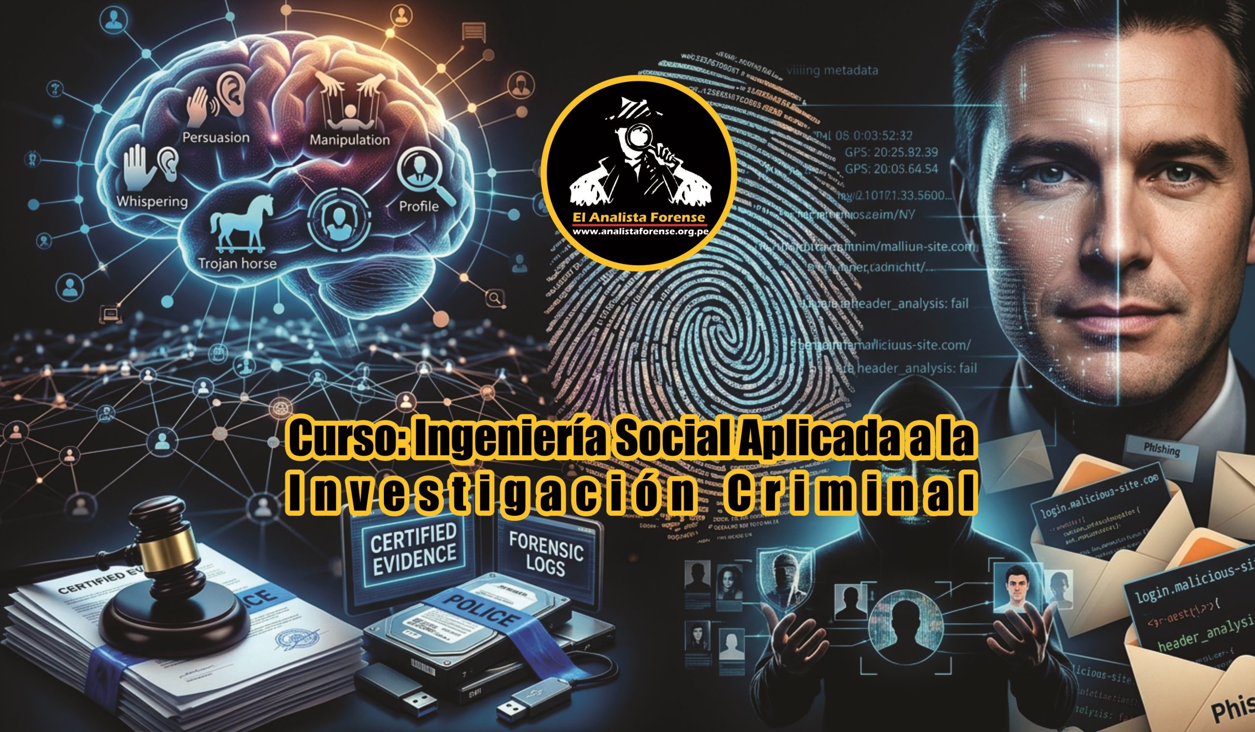 Curso: Ingeniería Social Aplicada a la Investigación Criminal